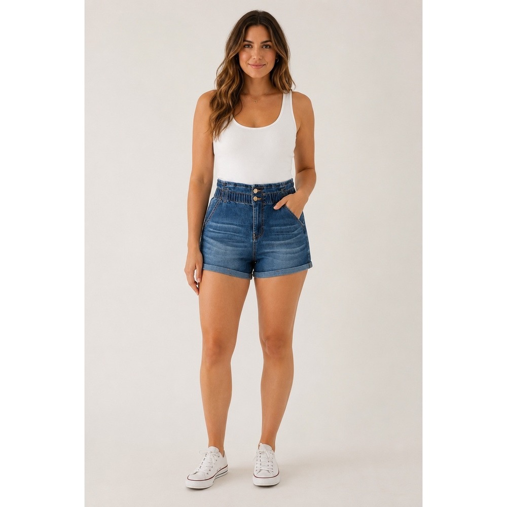 Kendall + Kylie The Icon Short Denim Shorts Women's Size 11/30 High Rise